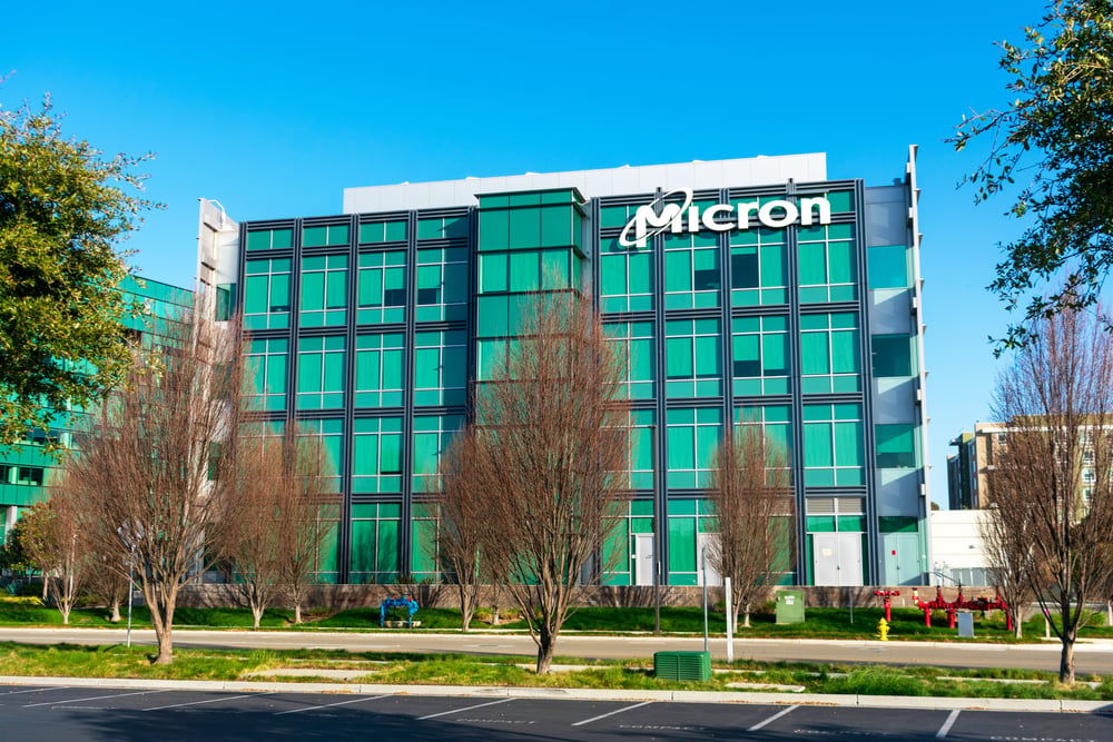 Micron Stock Drops as Rising Bond Yields Hit Chips