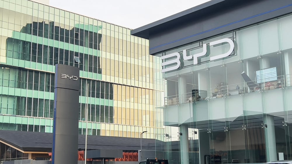BYD Domestic Sales Plunge Amid China EV Slowdown